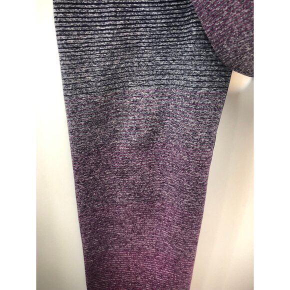 Brooks Women's STREAKER Ombre Running Tights Navy & Magenta Size Medium - Picture 2 of 7